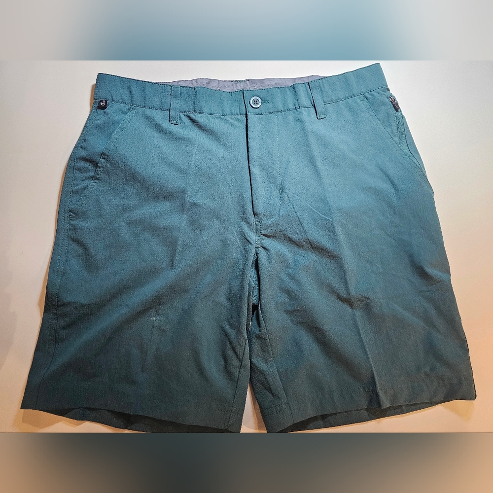 Swannies Teal Flat Front Men's Size 34 Shorts